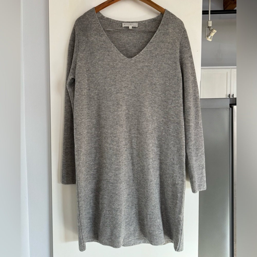 White + Warren Wool Cashmere Dress, NWOT